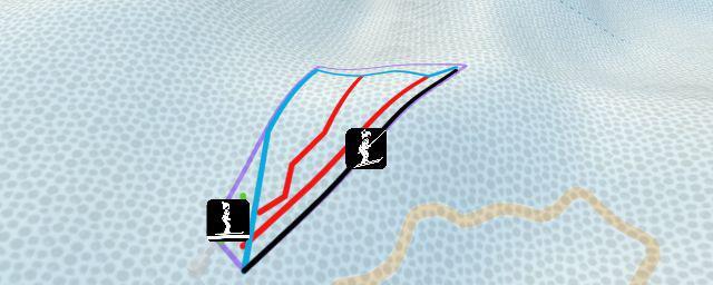 Piste map of the resort Ski Pista Bigëll – Dardhë