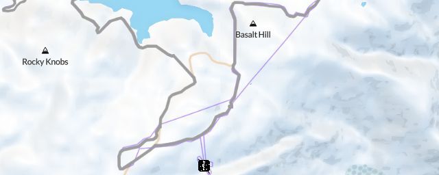Piste map of the resort Bogon Rover Challet