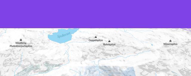 Piste map of the resort Almwasserpark