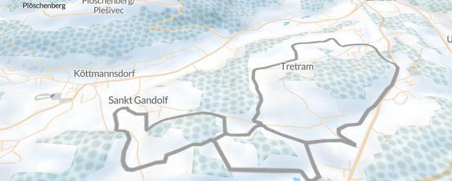 Piste map of the resort bt-K Loipe