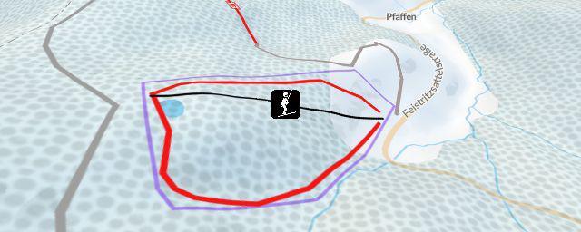 Piste map of the resort Feistritzsattel
