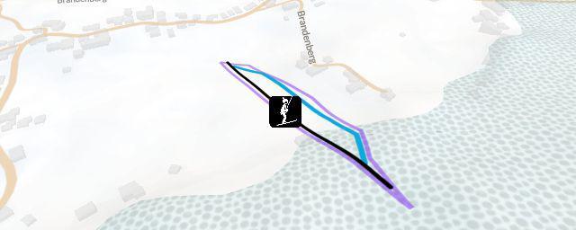 Piste map of the resort Kienleiten - Brandenberg