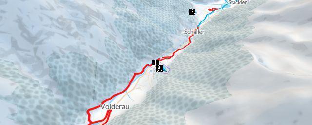 Piste map of the resort Krößbach