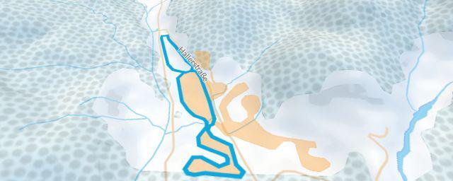 Piste map of the resort Langlaufzentrum Hall / Mühlau
