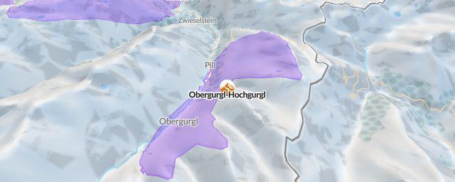 Piste map of the resort Obergurgl-Hochgurgl
