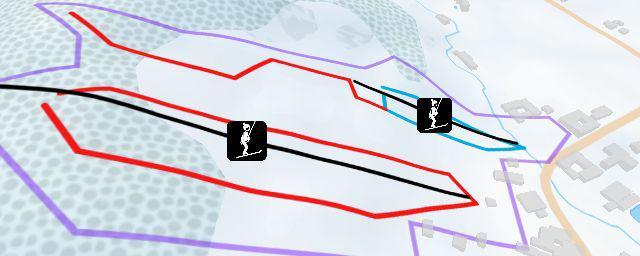 Piste map of the resort Schigebiet Arralifte Harmanschlag