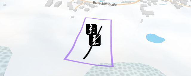 Piste map of the resort Schilifte Molln