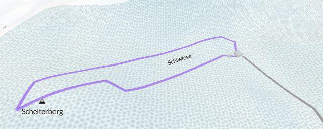 Piste map of the resort Schiwiese