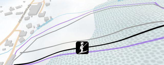 Piste map of the resort Schmiedhornlift