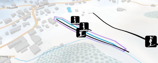Piste map of the resort Ski Juwel - Oberau (Wildschönau)