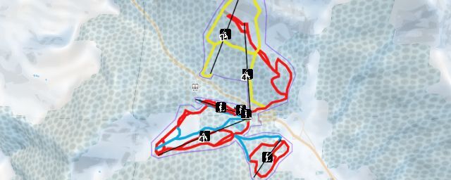 Piste map of the resort Skigebiet Präbichl