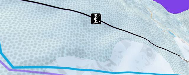 Piste map of the resort Skilift Compedal