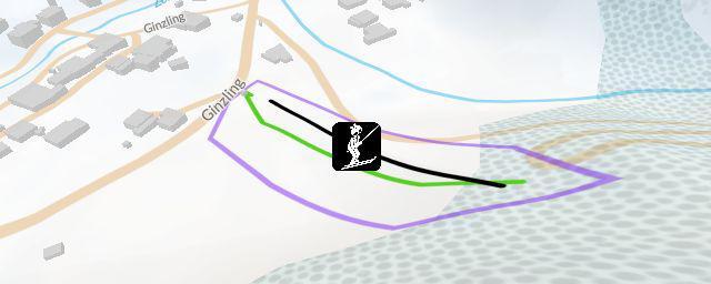 Piste map of the resort Skilift Floiten Ginzling