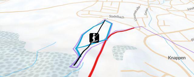Piste map of the resort Sonnenlift Axams