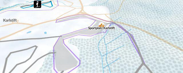 Piste map of the resort Sportplatz Karlstift