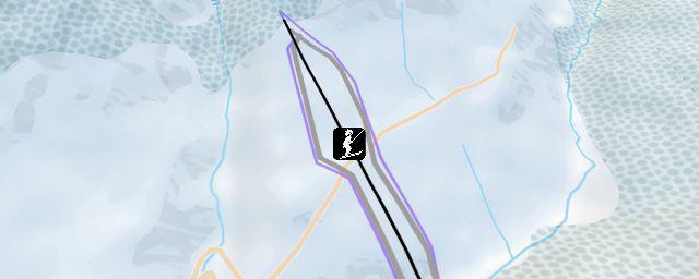 Piste map of the resort Grünberglift Navis