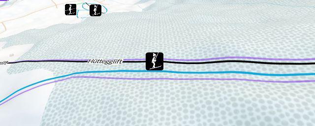 Piste map of the resort Hütegglift Weerberg