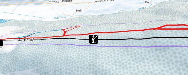 Piste map of the resort Kartitsch / St. Oswald