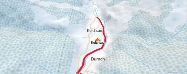 Piste map of the resort Kelchsau