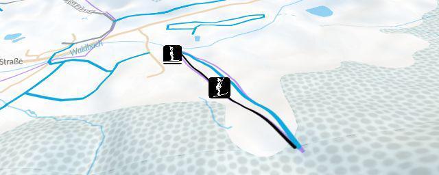 Piste map of the resort Lärchenhof