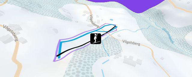 Piste map of the resort Vögelsberg - Wattens