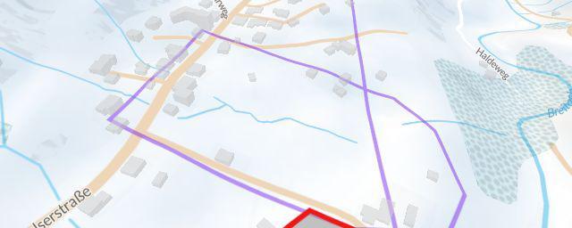 Piste map of the resort Ski lift Schwärzenbach