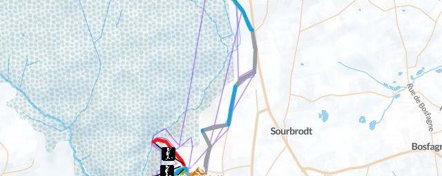 Piste map of the resort Dethier Ski Ovifat