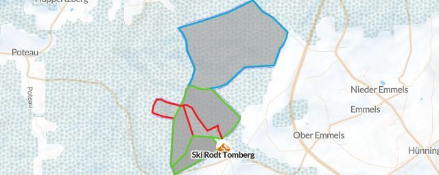 Piste map of the resort Ski Rodt Tomberg