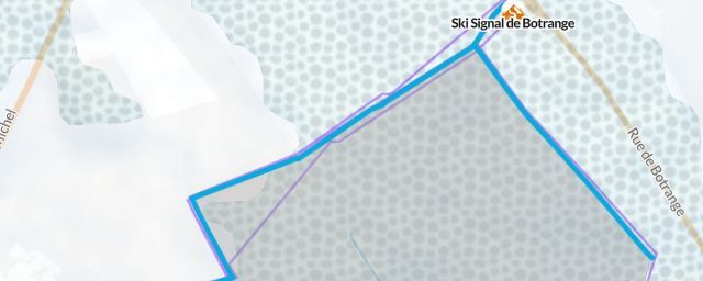 Piste map of the resort Ski Signal de Botrange