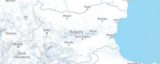 Piste map of the region Bulgaria