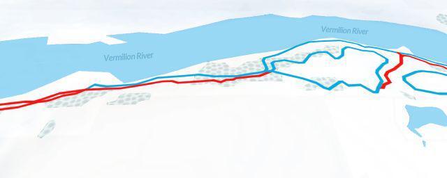 Piste map of the resort Beckie Scott Ski Chalet