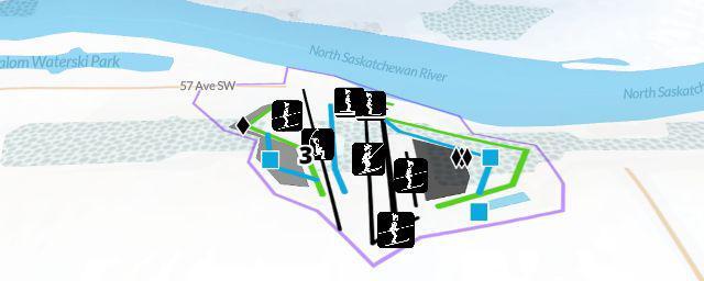 Piste map of the resort Rabbit Hill Snow Resort