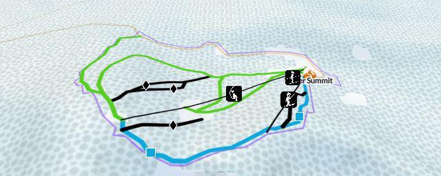 Piste map of the resort Silver Summit