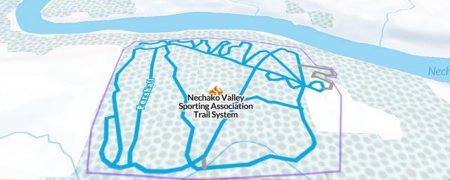 Piste map of the resort Nechako Valley Sporting Association Trail System