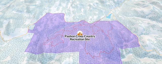 Piste map of the resort Paulson Cross-Country Recreation Site