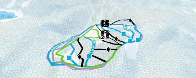 Piste map of the resort Phoenix Mountain