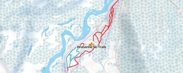 Piste map of the resort Wolverine Ski Trails
