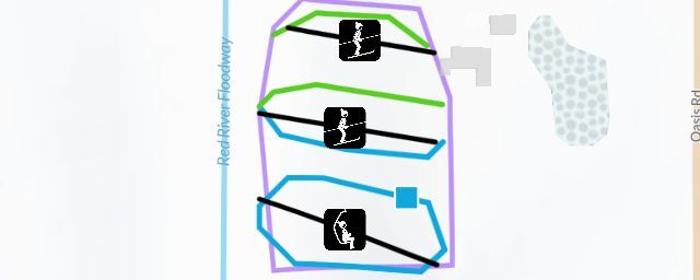 Piste map of the resort Springhill Winter Sports Park