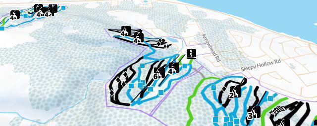 Piste map of the resort Alpine Ski Club