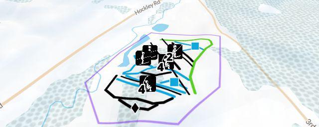 Piste map of the resort Hockley Valley Resort