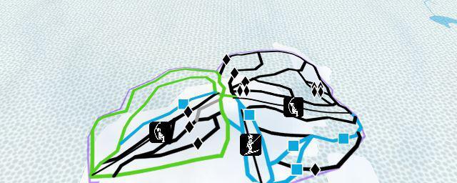 Piste map of the resort Kamiskotia