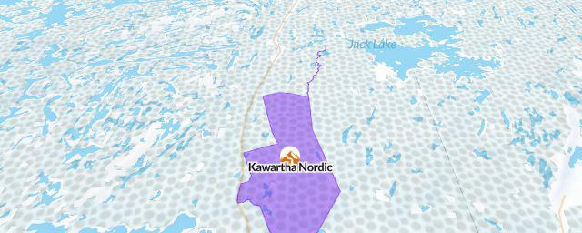 Piste map of the resort Kawartha Nordic