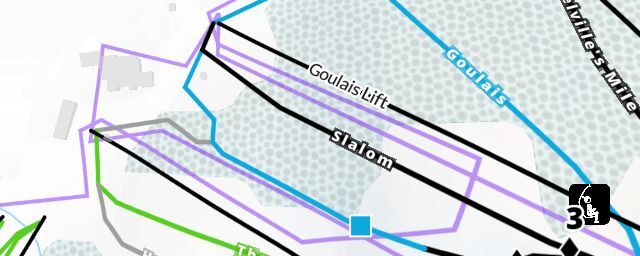 Piste map of the resort Searchmont Resort
