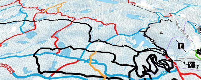 Piste map of the resort Camp Fortune