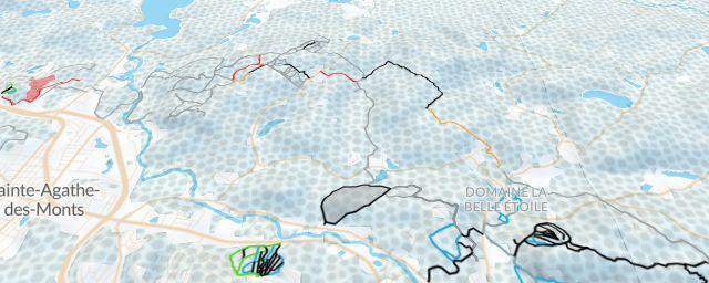 Piste map of the resort Expérience Mont-Alta