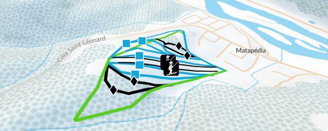Piste map of the resort Le petit Chamonix