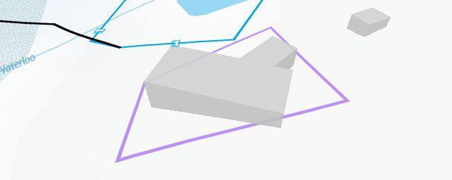 Piste map of the resort Les Sentiers du Moulin