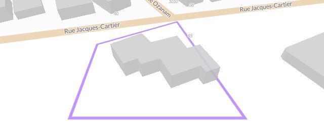 Piste map of the resort Pavillon de services de l'Anse-à-Cartier