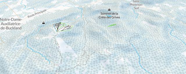 Piste map of the resort Station Touristique du Massif du Sud
