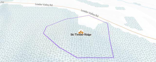 Piste map of the resort Ski Timber Ridge